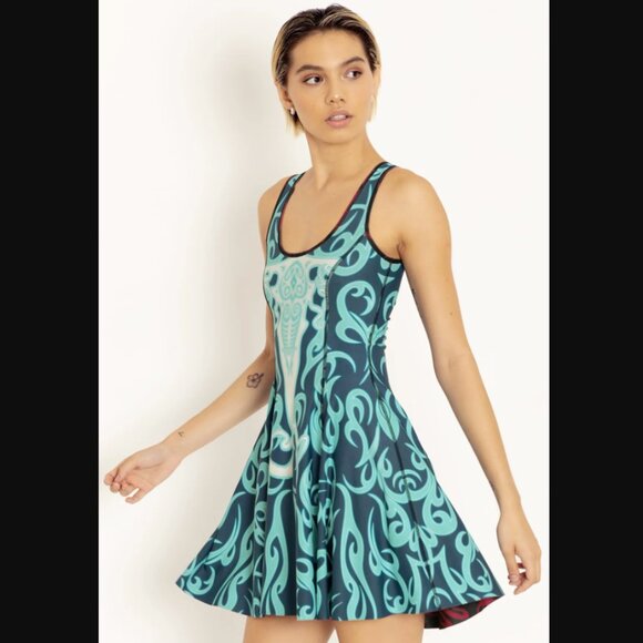 Blackmilk x Avatar Legend of Korra Ravaa Vs Vaatu Inside Out Dress IOD - Picture 3 of 7